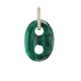 Jenna Blake - Mariner Link Charm - Malachite