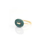 Jenna Blake - Mini Mariner Ring - Malachite