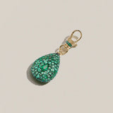 Lucy Delius - Emerald Pear Pocket Watch Pendant