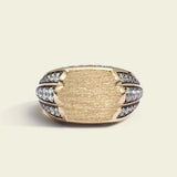 Lucy Delius - Antique Finish Athena's Mirror Ring