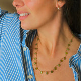 Ivarene- Linwood Vesuviante Green Necklace