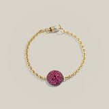 Lucy Delius - Pocket Watch Bracelet - Ruby