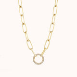 Marlo Laz - Pave Sardinia Chain III - 16in Necklace