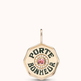 Marlo Laz - Porte Bonheur Large Charm - Pink Tourmaline