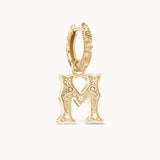 Marlo Laz - Southwest Letter Earrings - C