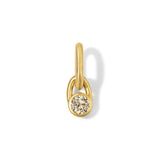 Jade Ruzzo - Mini Form Pendant Old Mine Diamond