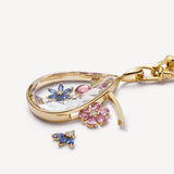 Loquet - Nova Teardrop Gold Locket 18k & Belcher Necklace Chain 18"