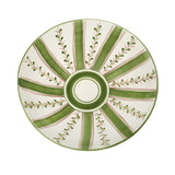 Carolina Irving & Daughters - Olive Stripe Serving Bowl