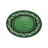 Carolina Irving & Daughters - Gigi Oval Platter Green