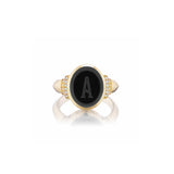Sorellina - Custom Intaglio Initial Signet Ring