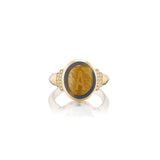 Sorellina - Custom Intaglio Initial Signet Ring