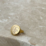 Devon Woodhill - 'Halo' Solid Gold Signet Ring