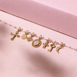 gigiClozeau: Petite Madone Charm - Yellow Gold