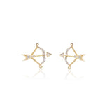 SORELLINA - Bow & Arrow Earrings