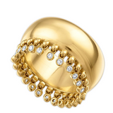 Jade Ruzzo - Tennessee 18k Yellow Gold Ring Original
