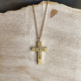 Brooke Gregson - Diamond Cross Necklace (small)