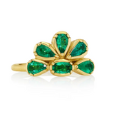 Brooke Gregson - Emerald Flower Ring