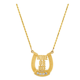 Established - Ride or Die Horseshoe Necklace