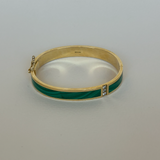 Established - Oval Inlay Lockdown Bangle