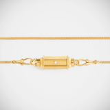 Marie Lichtenberg - Diamond Gold Baby Locket Necklace