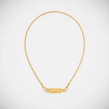 Marie Lichtenberg - Diamond Gold Baby Locket Necklace