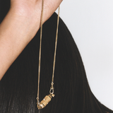 Marie Lichtenberg - Diamond Gold Baby Locket Necklace