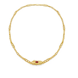 HOWL - Tube Link Necklace 18"