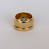 Jade Ruzzo - Markie Ring Blue Sapphire Round