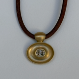 Jade Ruzzo - One of a Kind Gong Pendant - Diamond