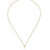 Octavia Elizabeth - Nesting Gem Cross Necklace - Small