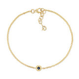 Octavia Elizabeth - Nesting Gem Bracelet - Sapphire