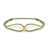 Octavia Elizabeth - Moss Parachute Nesting Gem Bracelet