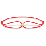 Octavia Elizabeth - Red Parachute Nesting Gem Bracelet