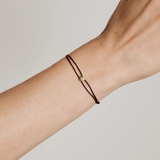 Octavia Elizabeth - Brown Parachute Nesting Gem Bracelet