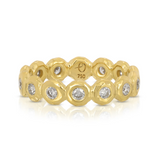 Octavia Elizabeth - Diamond Nesting Gem Eternity Ring