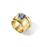 Jade Ruzzo - Markie Ring Blue Sapphire Round