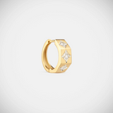 Marie Lichtenberg - Ecrou Earring Diamonds Medium