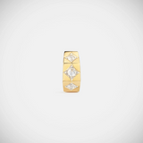 Marie Lichtenberg - Ecrou Earring Diamonds Medium