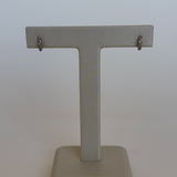 Lucy Delius - Tiny Diamond Huggies - Modern Finish