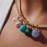 Devon Woodhill - Diamond 'Morning Star' Charm | Blue Lace Agate