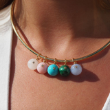 Devon Woodhill - Diamond 'Morning Star' Charm | Blue Lace Agate