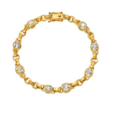 Darius - Diamond Signature Chain Bracelet
