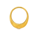 Darius - Old Mine Cut Diamond Gem Signet Ring