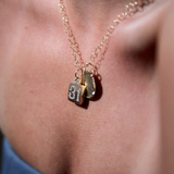 Classic Diamond Trefoil Pillow Locket