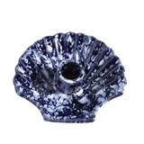 Carolina Irving & Daughters - Concha Candle Holder Cobalt