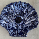 Carolina Irving & Daughters - Concha Candle Holder Cobalt