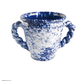 Carolina Irving & Daughters - Konstantin Cache Pot - Cobalt with White