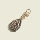 Lucy Delius - Cognac Diamond Pear Pocket Watch Pendant With Small Albert Clip