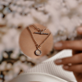 Lucy Delius - Modern Finish Victorian Set Diamond Portrait Pendant