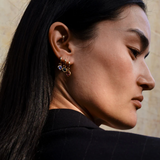 Howl - Rory Hoops with Round Tanzanite Drop